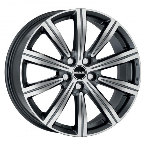 Диски MAK Birmingham 8x19 5*108 ET45 DIA63.3 Gunmetal Mirror Face Литой купить с бесплатной доставкой в пункты выдачи в Петербурге
